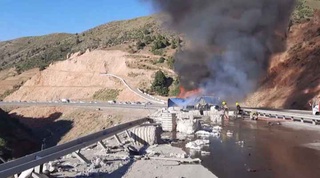 60 метр пастликка тушиб кетган йўловчининг аҳволи қандай?