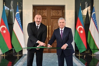 The Presidents solemnly inaugurated the new building of the Embassy of Uzbekistan in Azerbaijan