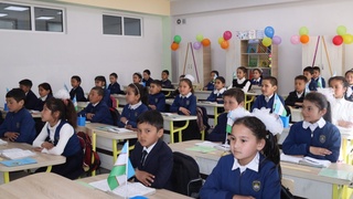 Наманган туманида 330 ўринга мўлжалланган умумтаълим мактаби фойдаланишга топширилди