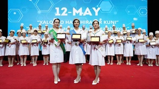 The International Day of the Nurse was worthily celebrated in Tashkent