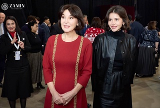 Зироат Мирзиёева приняла участие в новогоднем инклюзивном благотворительном фестивале