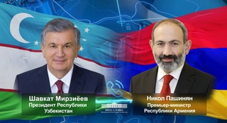 The President of Uzbekistan, Prime Minister of Armenia discuss the development of bilateral relations