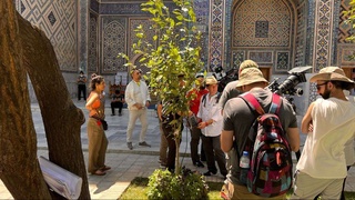 Самарқандда “Мен бу дунёга сиғмасман” номли турк сериали суратга олинмоқда