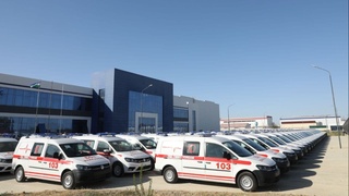 Hududlarga “Volkswagen Caddy” tez tibbiy yordam avtomashinalarini yetkazib berish boshlandi