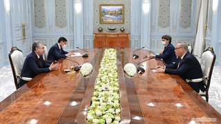 President of Uzbekistan receives the President and Chairman of VTB Bank Management Board