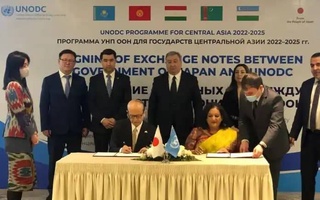 Ҷопон барои мустаҳкам кардани марзҳои кишварҳои Осиёи Марказӣ беш аз 4 миллион доллар ҷудо мекунад