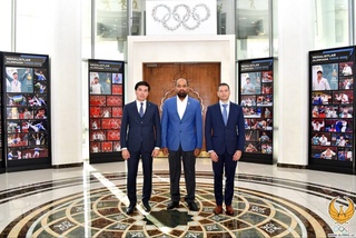 В НОК Узбекистана состоялась встреча с Генеральным секретарем Азиатской конфедерации плавания