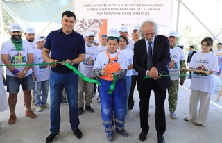 ШЫҰ-да Самарқант рухы: шетелдік мүсіншілер Самарқантта жиналды