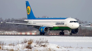 В аэропорту Минска со взлетно-посадочной полосы выкатился пассажирский самолет авиакомпании «Uzbekistan Airways»