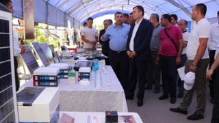 Qayta tiklanuvchi energiyaga doir koʻrgazma tashkil etildi