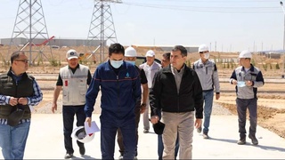 At the head of Minister of energy the working group visited to the construction site of the Uzbekistan GTL