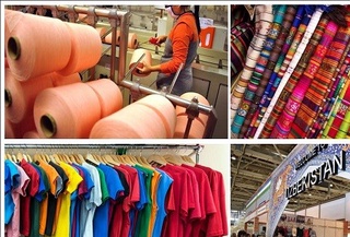 Ўзбекистонда 9 ой давомида 1 345,1 миллион долларлик тўқимачилик маҳсулотлари экспорт қилинди