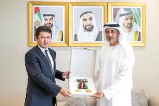 БАА Президенти Ўзбекистон элчисини Биринчи даражали “Мустақиллик” ордени билан тақдирлади