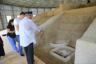 Наманганда муҳим археологик объект консервация қилинди