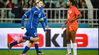 Дубль Людмилы Карачик вывел женскую сборную Узбекистана в финал отбора на Олимпиаду