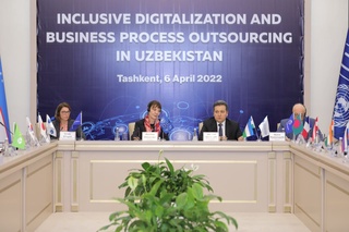 “Ўзбекистонда инклюзив рақамлаштириш ва бизнес жараёнларни аутсорсинг қилиш”