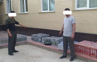 Qalbaki aksiz markali alkogol mahsulotlari sotayotgan savdo doʻkonlari aniqlandi