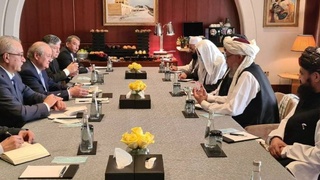 Қатардаги «Толибон» ҳаракати сиёсий ваколатхонаси раҳбари билан учрашув