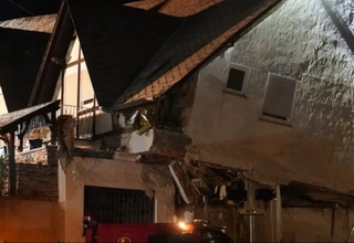 Германияда меҳмонхона қисман қулаб тушди