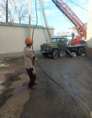 Пойтахтда электр кабел ёниб кетди