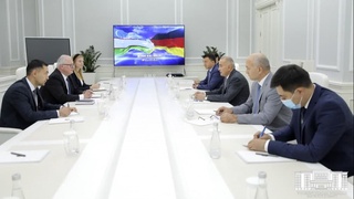 Тошкент шаҳар ҳокими Германия Федератив Республикасининг элчиси билан учрашди