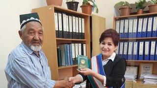 Саксон  ёшда “туғилган” отахон