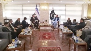 Nurdinjon Ismoilov Pokiston Islom Respublikasi Senati raisi bilan uchrashdi