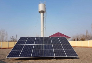 Қуёш электр станцияси 2 минг нафар аҳолини ичимлик суви билан таъминлашда асқатди