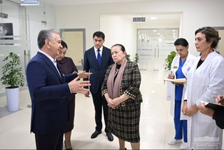 Qarshi shahrida Ona va bola salomatligi tibbiyot markazi barpo etildi