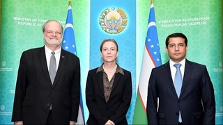Uzbekistan’s First Deputy FM meets with the Ambassador of Sweden and the OSCE Project Co-ordinator