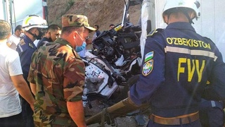 «Қамчиқ довонида кетма-кет содир бўлган иккита авария