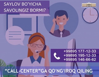 Toshkent tumanida saylovchilar uchun “Call-center” faoliyati yo'lga qo'yildi