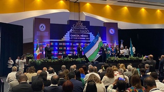 Яна бир халқаро ташкилотда Ўзбекистон байроғи кўтарилди