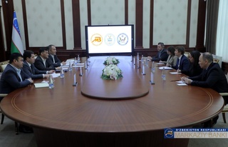 Марказий банкда АҚШнинг CLDP вакиллари билан учрашув ўтказилди