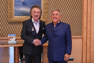 The leader of the Yalla group was awarded the badge "People's Artist of Tatarstan"