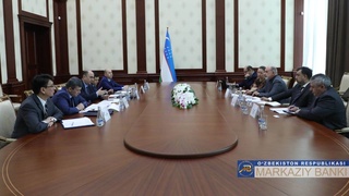 В Центральном банке Узбекистана состоялась встреча руководства с делегацией Всемирного банка