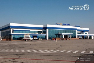 A new boarding system has been installed at Ferghana Airport