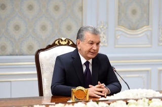 President of Uzbekistan meets with Chairman of the High Council for National Reconciliation of Afghanistan