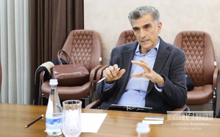 Состоялась встреча с международным экспертом ПРООН Нельсоном Стратта