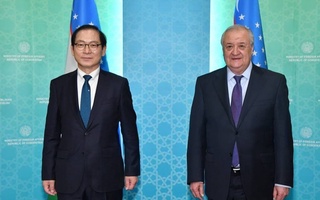 Встреча с председателем Комитета по Северному экономическому сотрудничеству при Президенте Республики Корея