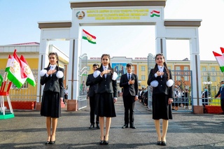 Ўзбекистон Тожикистонда қурган мактаб очилди. Мактаб 630 ўқувчига мўлжалланган