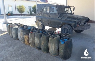 Газлида дизель ёқилғисини ўғирламоқчи бўлганликда гумон қилинган фуқаро ушланди — «Ўзбекнефтгаз»
