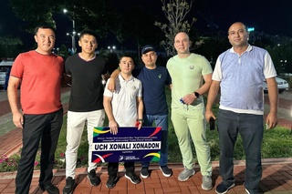 Ҳасанбой Дўсматовга уй совға қилинди