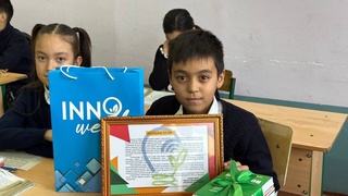 Наманган шаҳридаги истеъдодли ўқувчига вазир мактуби етказилди