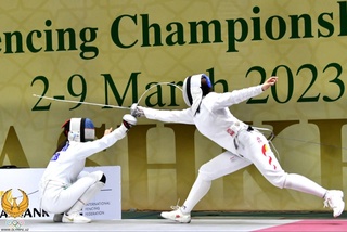 Фантастический финал на чемпионате Азии по фехтованию