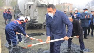 Ўзбекистон туманида “Эзгулик” мавзеси қурилиши бошланди