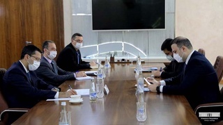 Встреча с главой представительства ЮНИСЕФ в Узбекистане