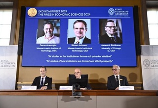 Иқтисодиёт бўйича Нобель мукофоти совриндорлари номи эълон қилинди