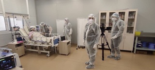 Covid-19: синовли кунлар" ҳужжатли фильми суратга олинмоқда