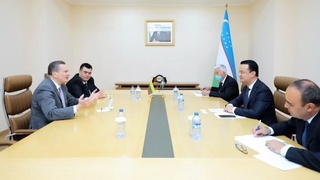 Литванинг Ўзбекистондаги Элчиси билан учрашув бўлиб ўтди